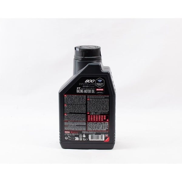 Bidon 1L olja 2-takts Motul 800 FACTORY LINE OFF ROAD RACING 100% syntetisk för motorcykel