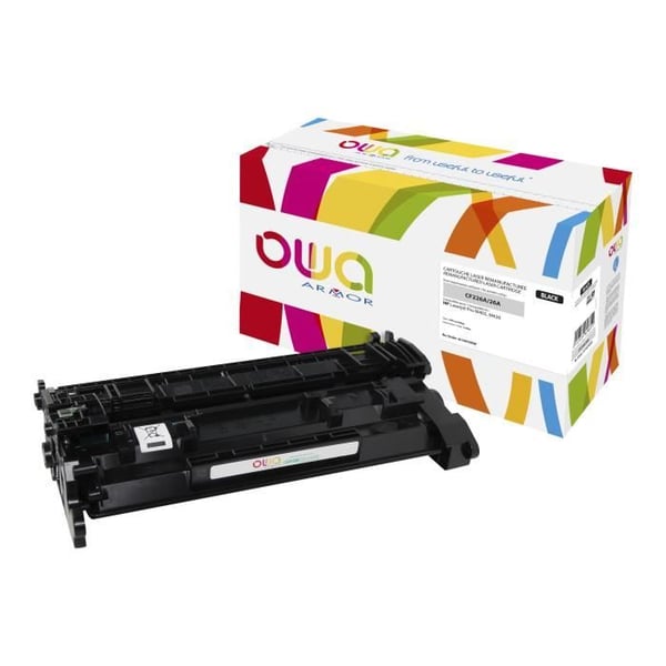 ARMOR Remanufactured tonerkassett för HP LaserJet Pro M402, MFP M426, HP CF226A - Svart