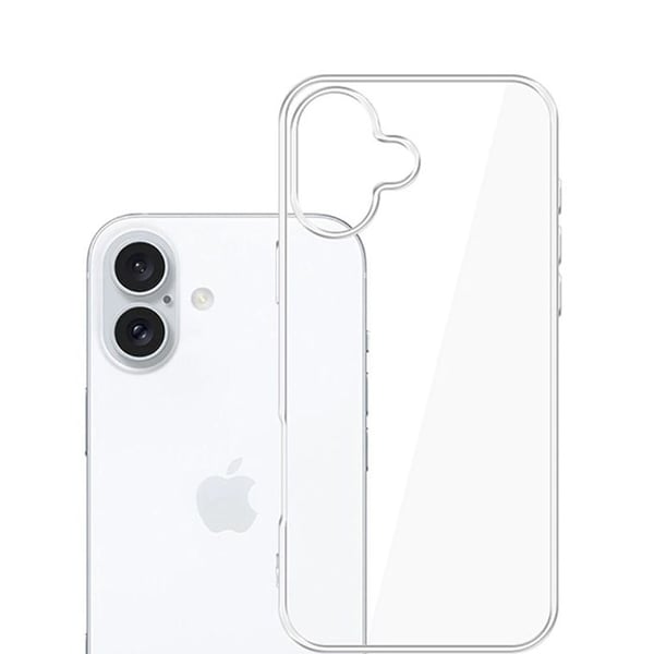 Smartphone cover - 3MK - Apple iPhone 17 - Transparent - 2 års garanti