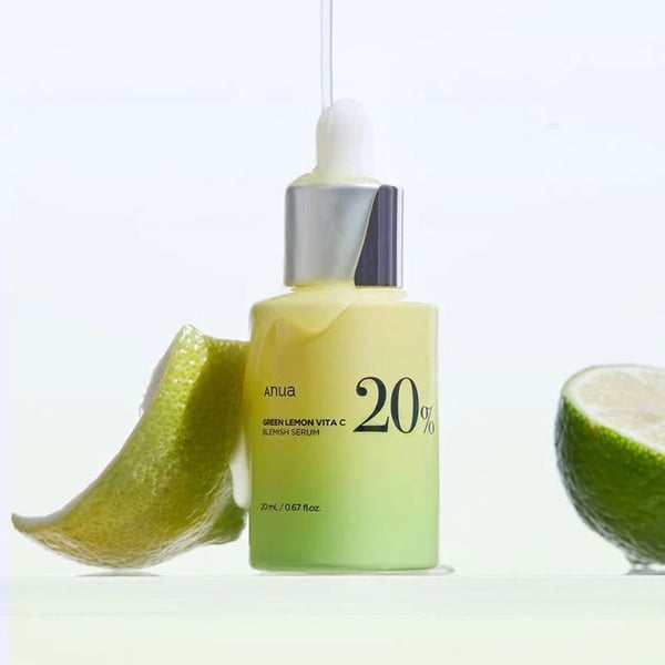 Sérum - ANUA GREEN LEMON VITA C - 20% Vitamin C - Alpha-arbutin - Ceramide NP