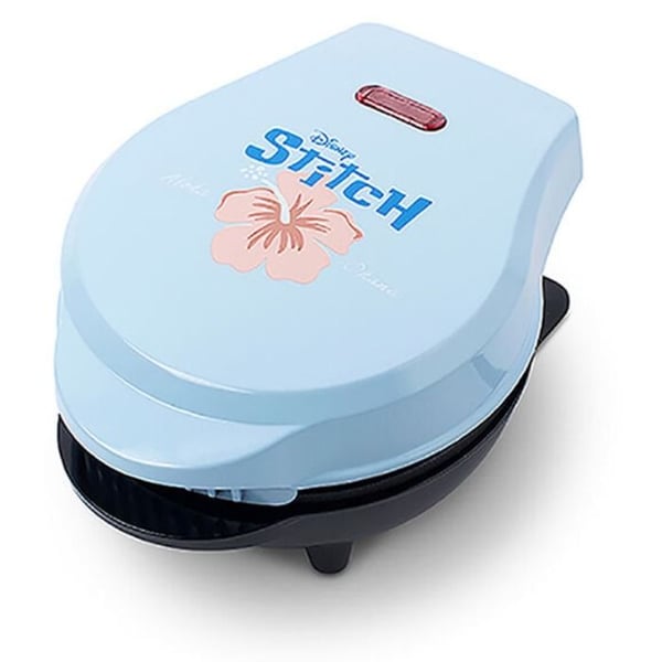 Våffeljärn - Lilo & Stitch - Mini rund våffeljärn - Non-stick plattor - Kyligt hölje