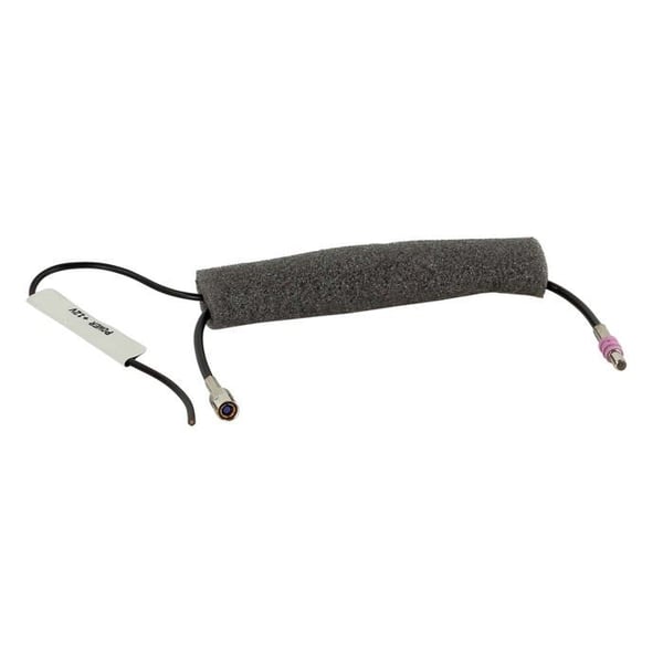 Fakra(m)>SMB(f) DAB+ antennadapter med 12V fantomström 25cm
