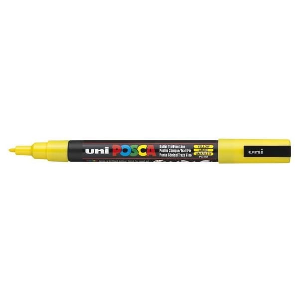 POSCA Marker Fin konisk spets Gul