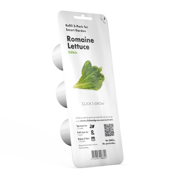 Romainsallatsfrö Smart Graden Click&Grow 3 plantor
