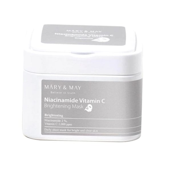 MARY & MAY - Niacinamid Vitamin C Opklarende Maske