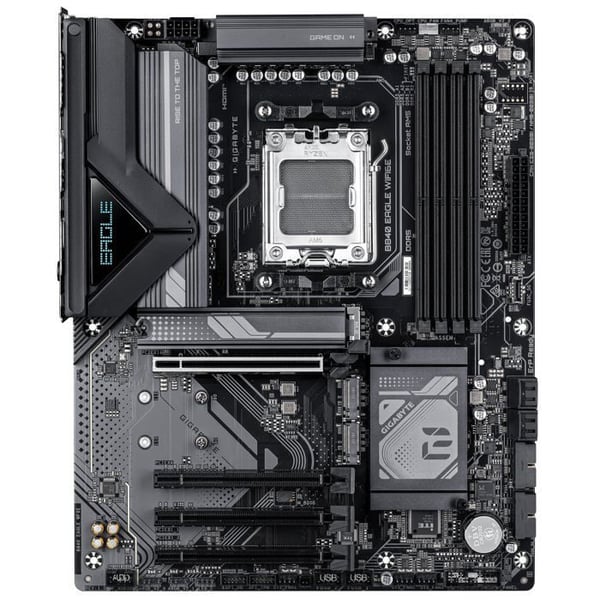ATX-moderkort - GIGABYTE - AMD Ryzen 9000-serien - VRM 8+2+2 faser - 8200 MHz DDR5 - Wi-Fi 6E - 2.5GbE LAN