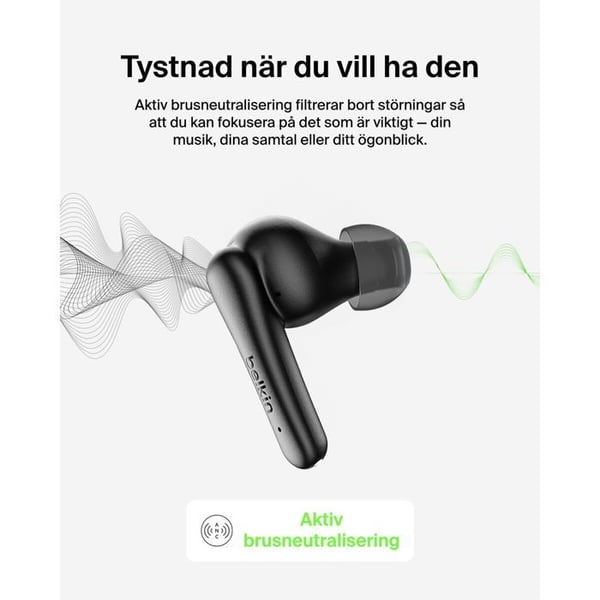 Belkin SoundForm Rhythm hörlurar RADIOKOMMUNIKATIONSTILLBEHÖR