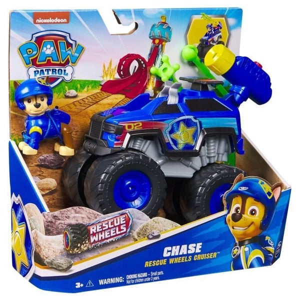 SPIN MASTER KØRETØJ + FIGUR FIGURERINGSHJUL CHASE Paw Patrol