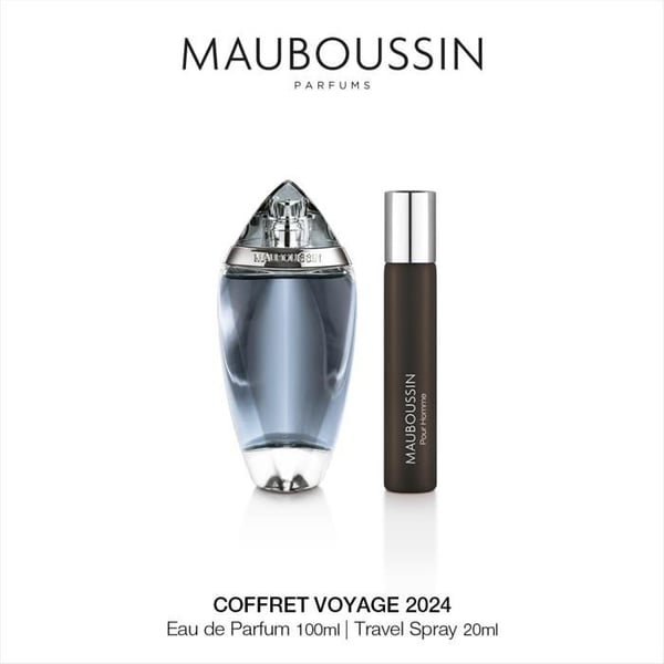 Resekit - MAUBOUSSIN - Original Man - Eau de Parfum 100ml - Eau de Parfum 20ml - För män