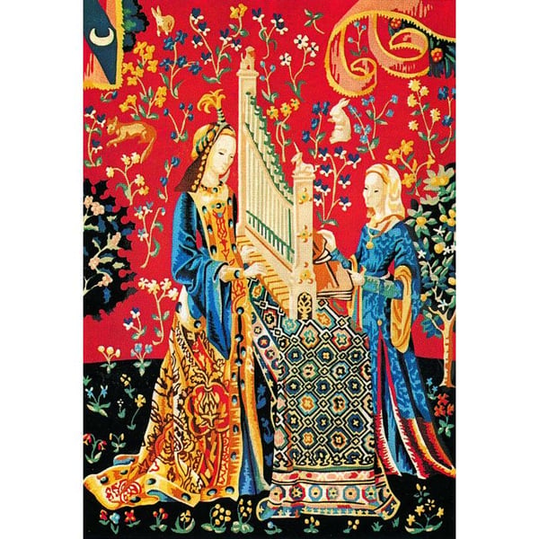 Canevas SEG Dame à La Licorne 100 x 135 cm - Att 999 - dame à la licorne