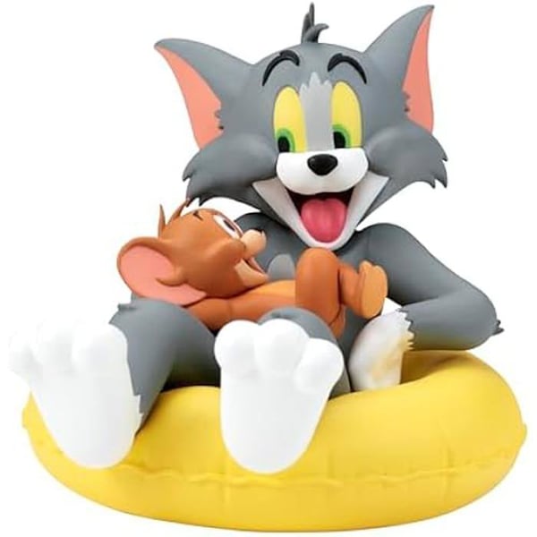 Actionfigur - BANPRESTO - Tom & Jerry Collection Enjoy Float - 10 cm - Flerfärgad - PVC