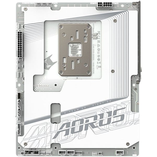 Moderkort - GIGABYTE - B850 A STEALTH ICE - ATX-format - Chipset AMD B850 - DDR5 & PCIe 5.0 - WiFi 7