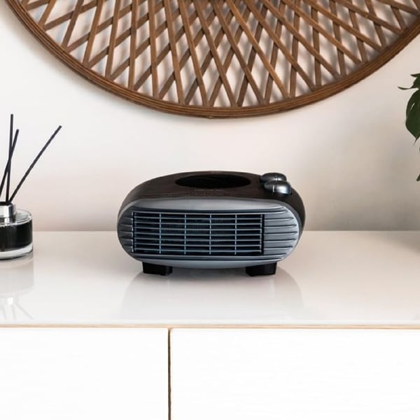 Cecotec Låg Energiförbrukning Elektrisk Värmare ReadyWarm 2000 Max Horizon Black, 2000 W Värmefläkt, 3 Läge