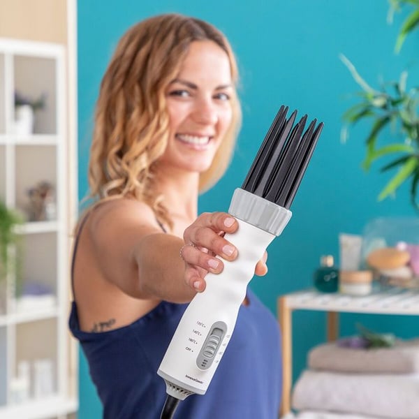 InnovaGoods Dryple 3-i-1-hårtork, fläkt och curler 550 W