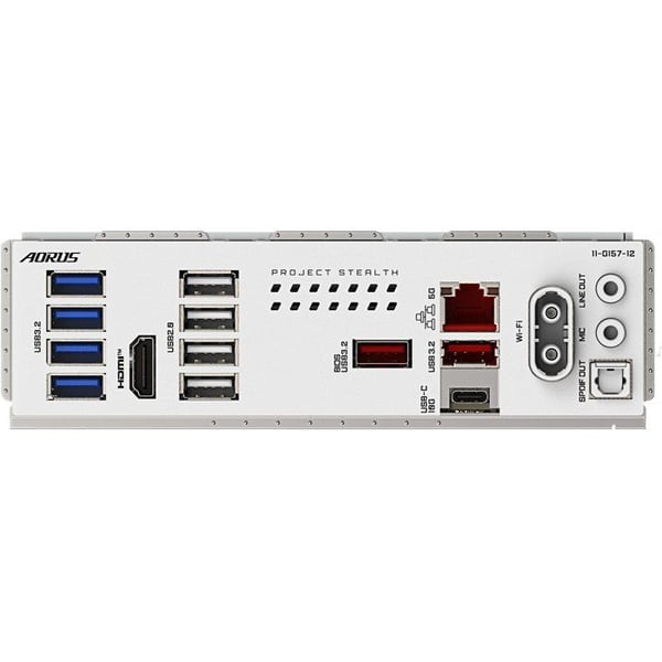 Moderkort - GIGABYTE - B850 A STEALTH ICE - ATX-format - Chipset AMD B850 - DDR5 & PCIe 5.0 - WiFi 7
