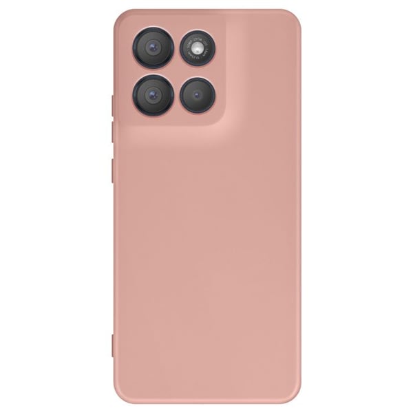 Coque för Moto G86 / G86 Power Soft-Touch i silikon serie Fast Cover rosa