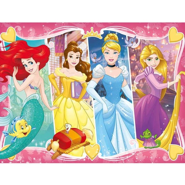 Pussel 30 bitar: Disney-prinsessor: Bland vänner