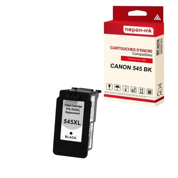 NOPAN-INK - x1 Patron CANON 545 XL kompatibel med Canon Pixma MG 3000 Series, MG 3000 Series, MG 3000 Series, MG 3000 Series, TR 450