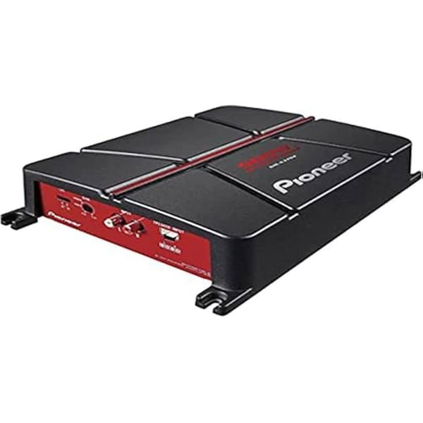 Amplifier 2 kanaler - PIONEER - GM-A3702 - Effekt 400 W - 1 x 180 W/2 x 60 W - Svart