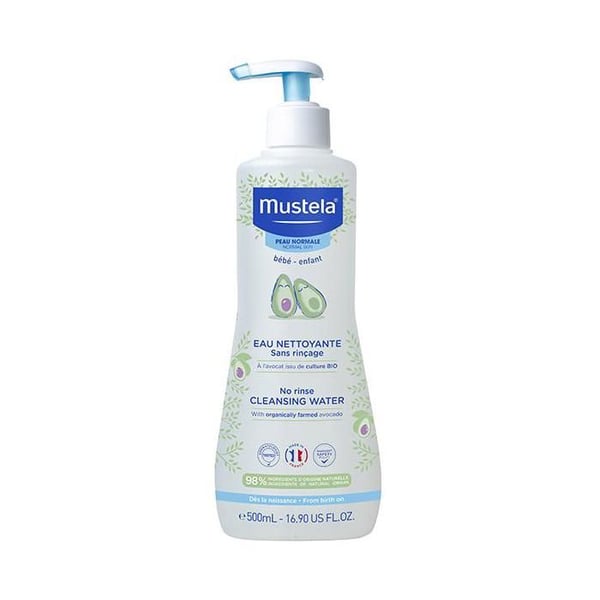 Mustela Bain &amp; Toilette Rengöringsvatten Utan Sköljning 500ml
