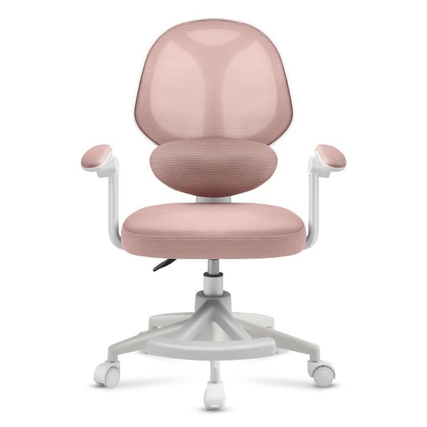 Barnstol - MARK ADLER - Junior 4.5 - Ergonomisk - Fällbara armstöd - Rosa
