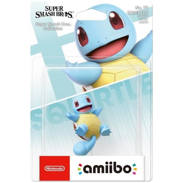 Amiibo Figur - Squirtle N°77 • Super Smash Bros. Collection