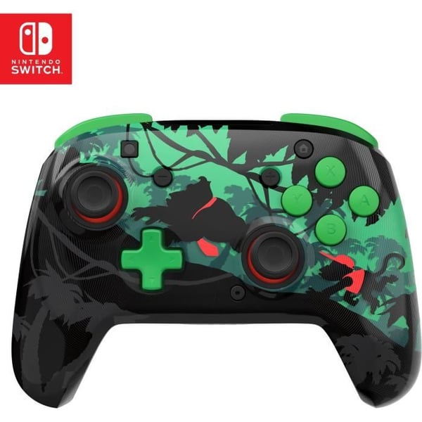 Spelkontroll - Nintendo Switch - Rematch Donkey Kong - Trådlös - Röd/Gul - Turtle Beach