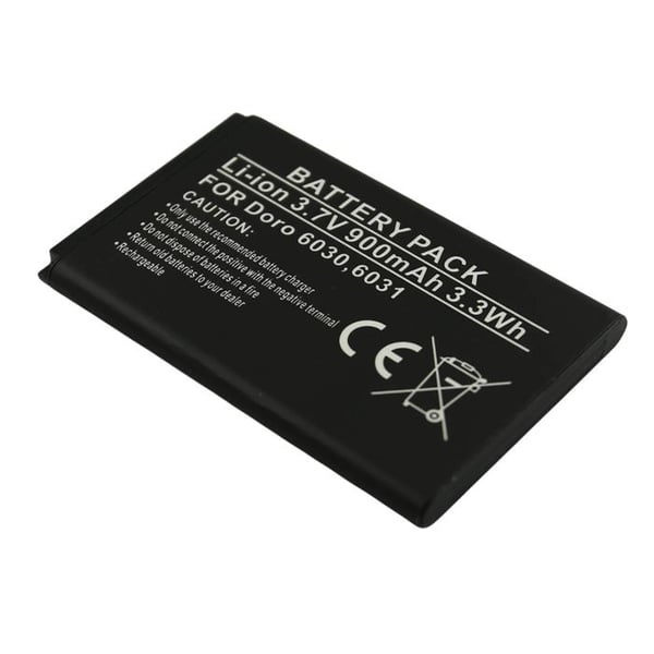 Ersättningsbatteri för Doro 6030 / 6031 Li-ion 3,7V 900mAh 3,3Wh