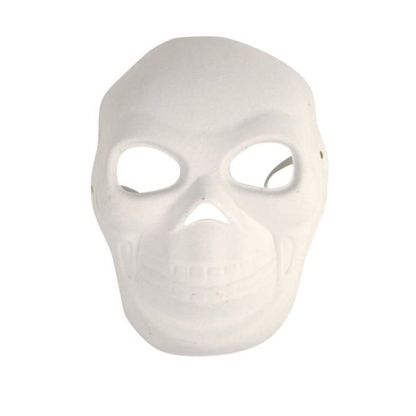 MégaCréa DIY - Barnmask huvudskalle + elastisk 21,5 x 16 cm
