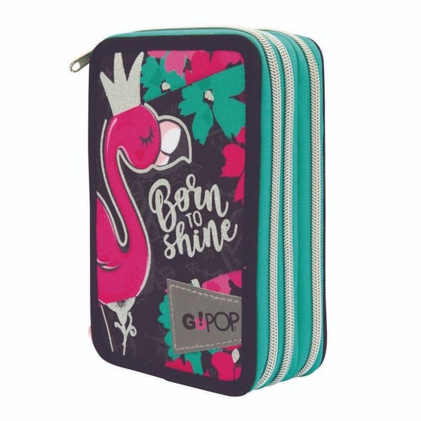Trousse triple GOPOP Flamingo av Giochi Preziosi