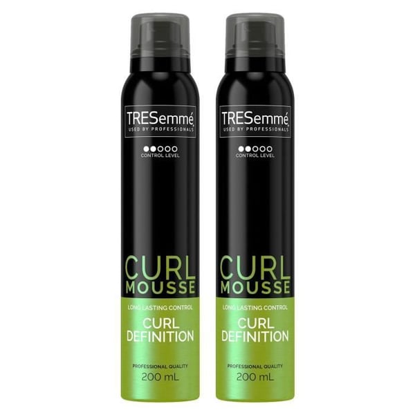 TRESemme Curl Definition Hårmousse med Långvarig Kontroll, 2-pack av 200ml