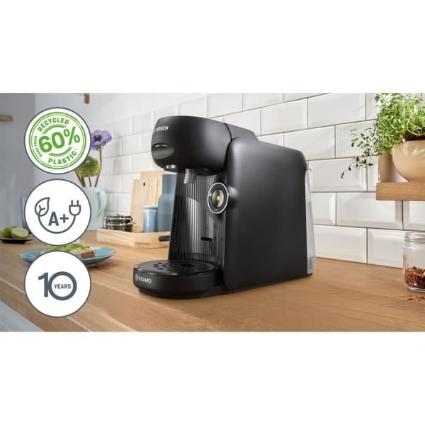 Multidryckeskaffemaskin - BOSCH - TASSIMO - T16 Finesse svart - 1400 W