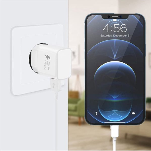Pack Laddare + Kabel - Doogee - V Max Plus - Snabb laddning 3A - USB-Type C - Optimal säkerhet