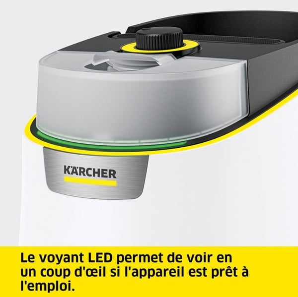 Damprenser - Kärcher - SC 4 Deluxe Iron - 4 bar - 3 minutter - 99,99% virus elimineret