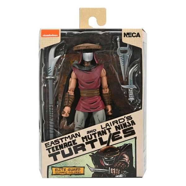 Actionfigur - NECA - Elite Ninja Klassiska Färger - 18 cm - Sköldpaddor Ninja - Begränsad upplaga
