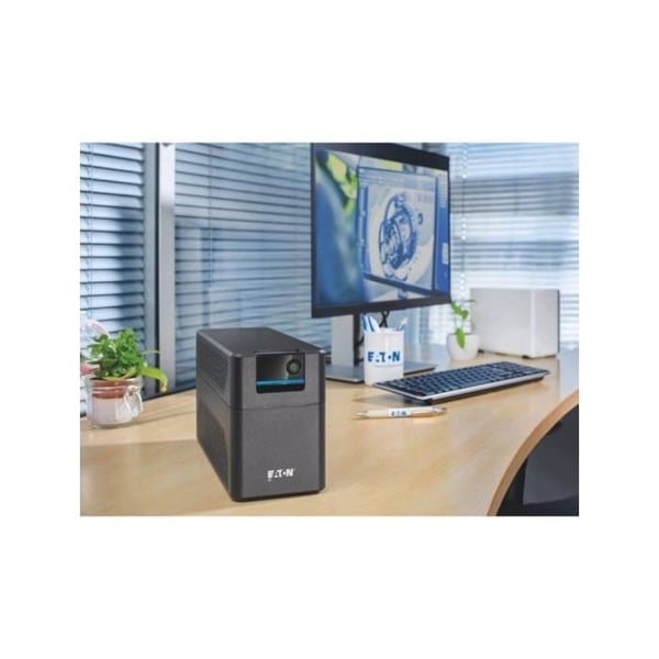 UPS - EATON - 5E Gen2 1600 USB IEC - 1600 VA - Beskyttelse mod black out - 6 udgange IEC C13