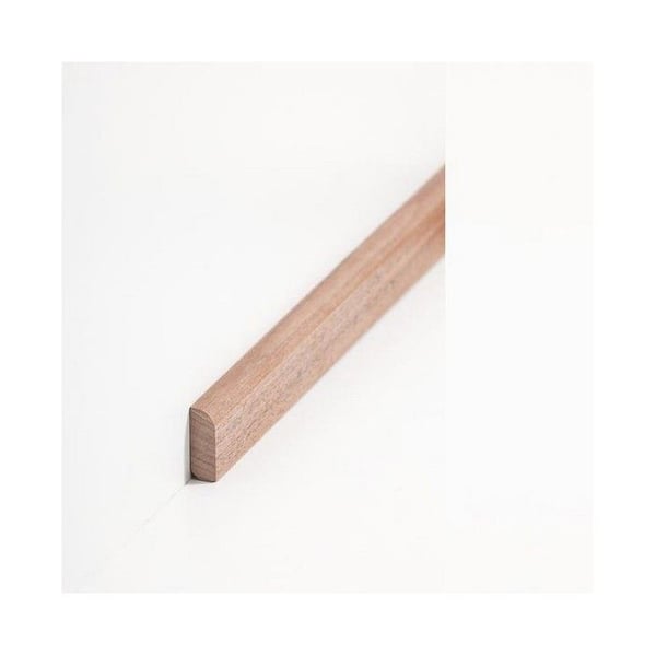 Plinthe Linz massivträ 8 x 22 x 2000 mm valnöt Plinthe av PROVISTON