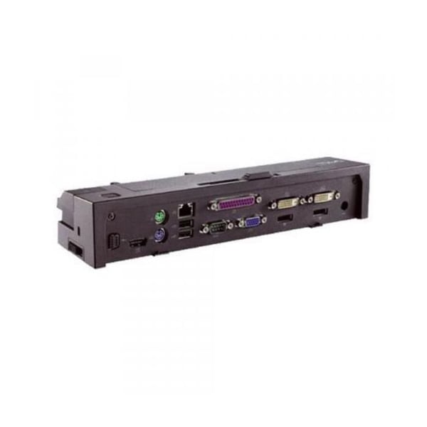 DELL dockningsstation inklusive nätadapter / eSATA, 2 x PS/2, LAN, 5 x USB, seriell port, parallellport, D-SUB VGA, 2 x DVI /- USED
