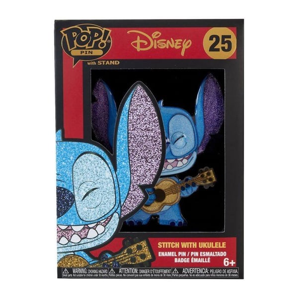 Funko Pop! Pins - Lilo & Stitch - Sy med ukulele