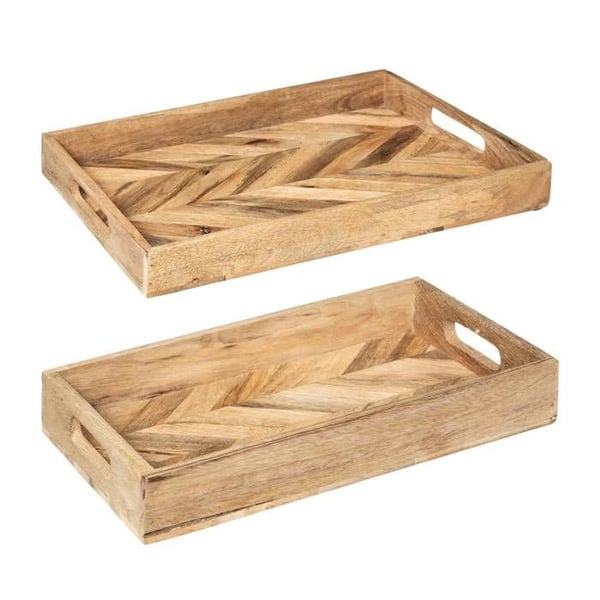 Set med 2 fat "Wild" mangoträd - Atmosphera Inredningsdesigner