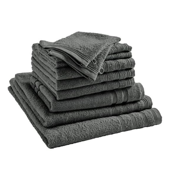 Komplett paket 10 delar "Spa" badrum / 400 gr/m² - "Spa" Skiffer