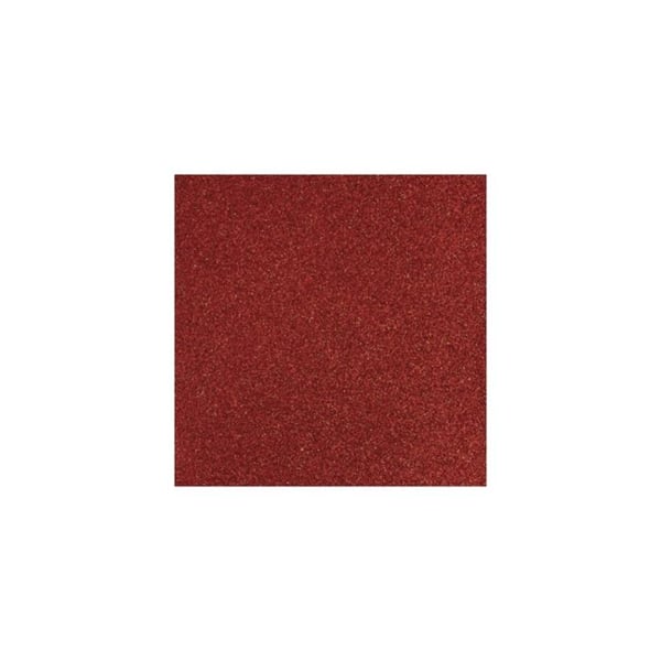 Pappersscrapbooking: Glitterpulver, 30,5x30,5cm, 200 g/m2, kardinalröd