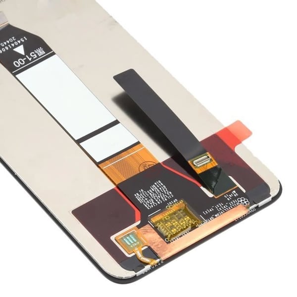 LCD-skärm - Xiaomi - Redmi Note 10 5G - Svart Touchscreen - 100% Kompatibel Ersättning - Hög Kvalitet