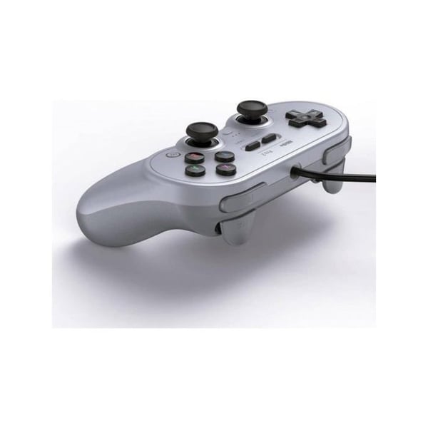 USB-styrd handkontroll - 8Bitdo - Pro 2 - Multi-plattform - Grey Edition - 2 bakre knappar