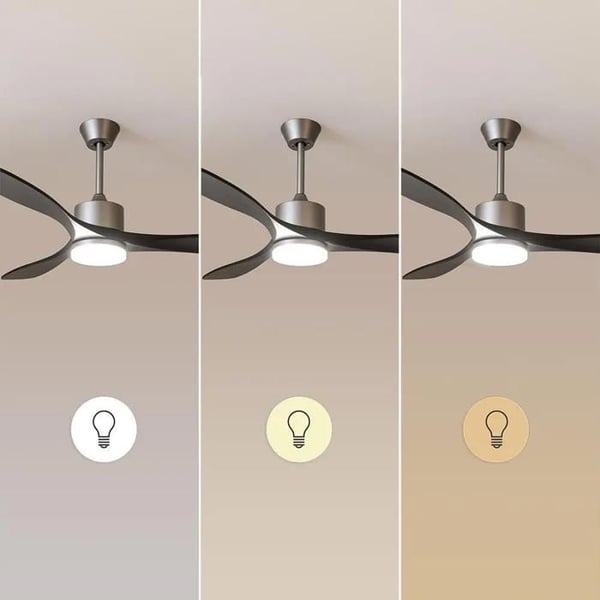 Cecotec EnergySilence Aero 5290 Stone pro 35 W och 52” takfläkt med DC-motor och LED-lampa
