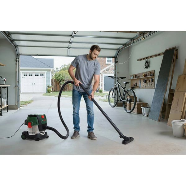 Universell dammsugare BOSCH - PAS 15-220PRS - 1300W - 65 l/s - Behållare 15L - 220 mbar