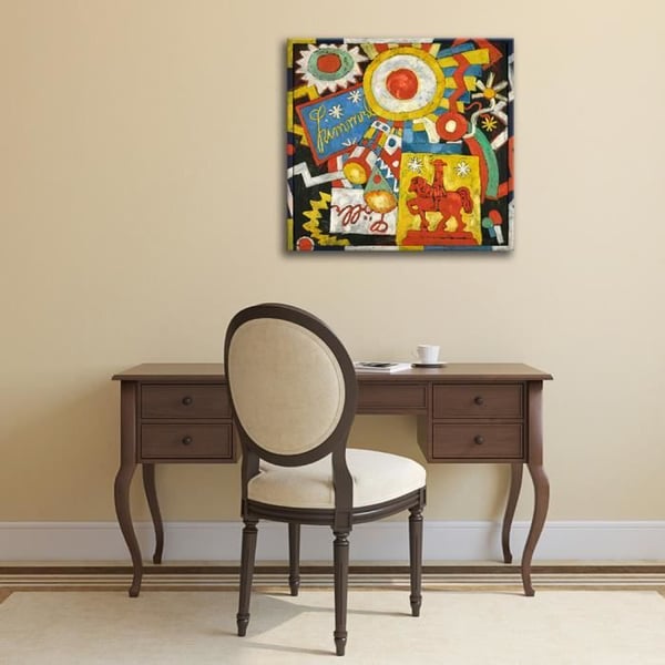Legendarte - Målning, Print On Canvas - Himmel - Marsden Hartley cm. 50x50