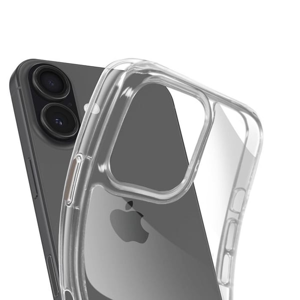 Skydd - iPhone 17 - Enviro Transparent - Stötabsorption - Förhöjda Kanter