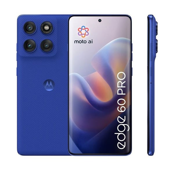 Smartphone - MOTOROLA - edge 60 pro - 6,67" - 12 Go RAM - 512 Go Blå