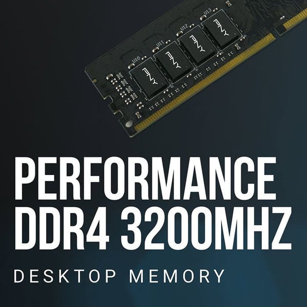 Minne modul - PNY - MD8GSD43200-SB - DDR4 - 3200MHz - 8Go
